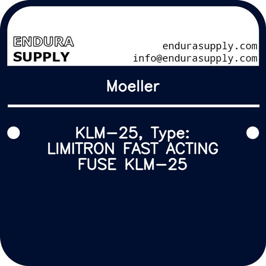 moeller-klm-25-type-limitron-fast-acting-fuse-klm-25