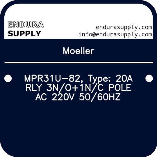 moeller-mpr31u-82-type-20a-rly-3no1nc-pole-ac-220v-5060hz