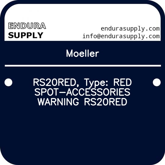 moeller-rs20red-type-red-spot-accessories-warning-rs20red