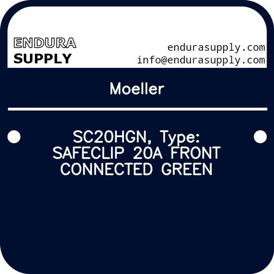 moeller-sc20hgn-type-safeclip-20a-front-connected-green