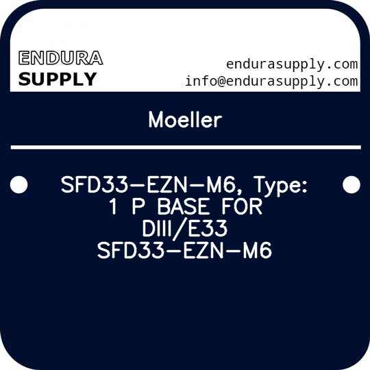 moeller-sfd33-ezn-m6-type-1-p-base-for-diiie33-sfd33-ezn-m6