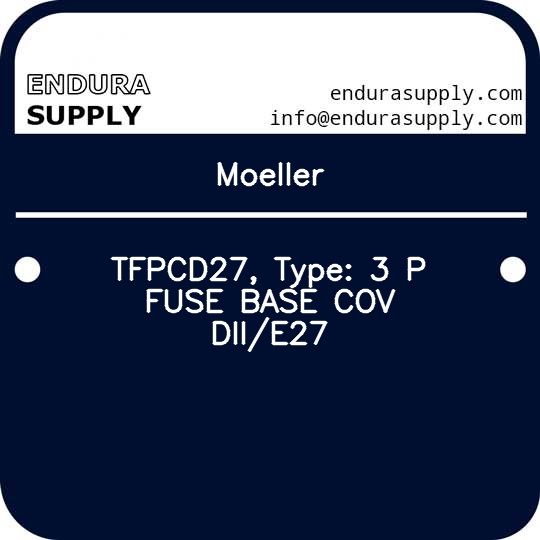 moeller-tfpcd27-type-3-p-fuse-base-cov-diie27