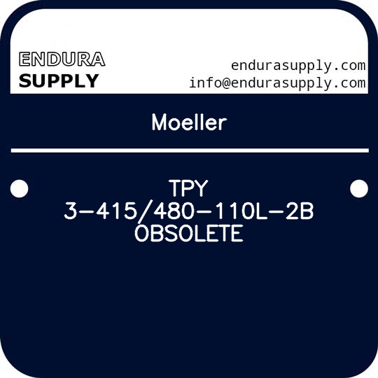 moeller-tpy-3-415480-110l-2b-obsolete