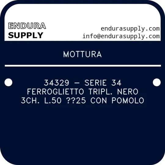 mottura-34329-serie-34-ferroglietto-tripl-nero-3ch-l50-25-con-pomolo