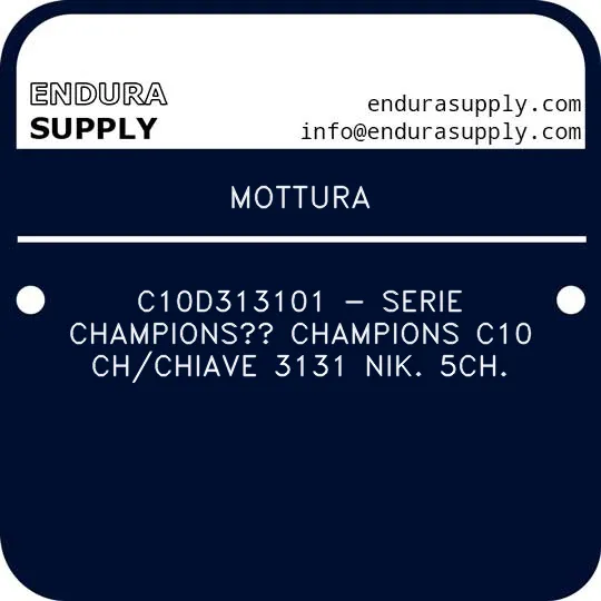 mottura-c10d313101-serie-champions-champions-c10-chchiave-3131-nik-5ch