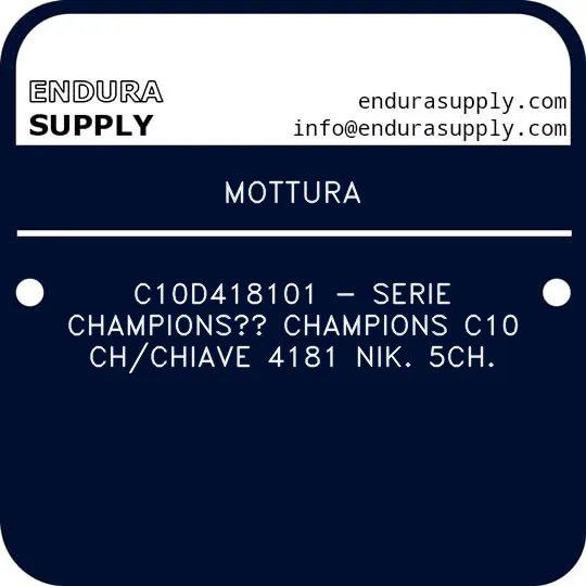 mottura-c10d418101-serie-champions-champions-c10-chchiave-4181-nik-5ch