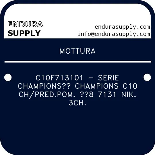 mottura-c10f713101-serie-champions-champions-c10-chpredpom-8-7131-nik-3ch