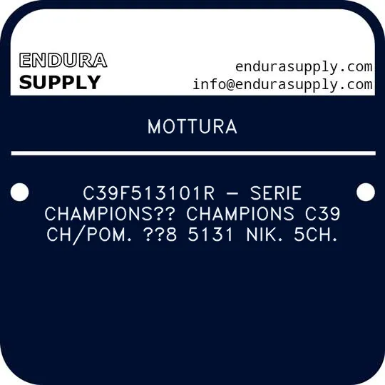 mottura-c39f513101r-serie-champions-champions-c39-chpom-8-5131-nik-5ch