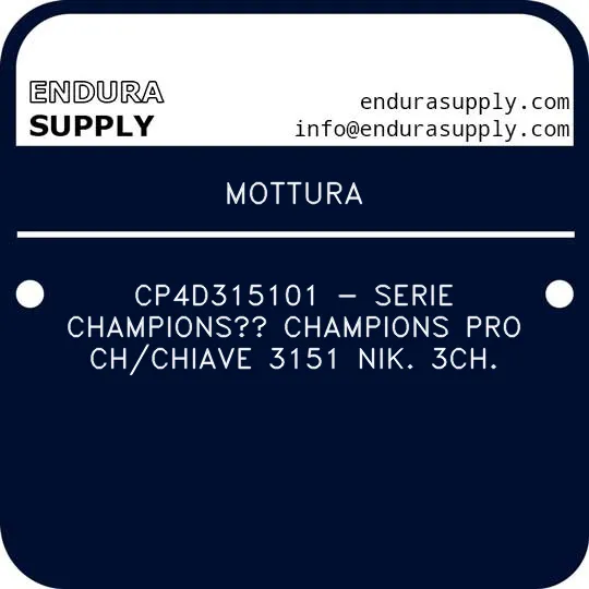 mottura-cp4d315101-serie-champions-champions-pro-chchiave-3151-nik-3ch