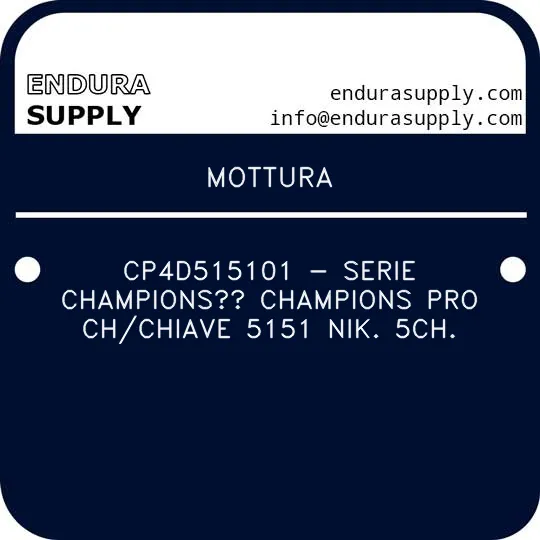 mottura-cp4d515101-serie-champions-champions-pro-chchiave-5151-nik-5ch