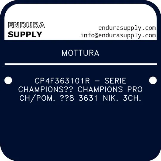 mottura-cp4f363101r-serie-champions-champions-pro-chpom-8-3631-nik-3ch