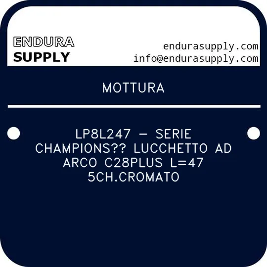 mottura-lp8l247-serie-champions-lucchetto-ad-arco-c28plus-l47-5chcromato