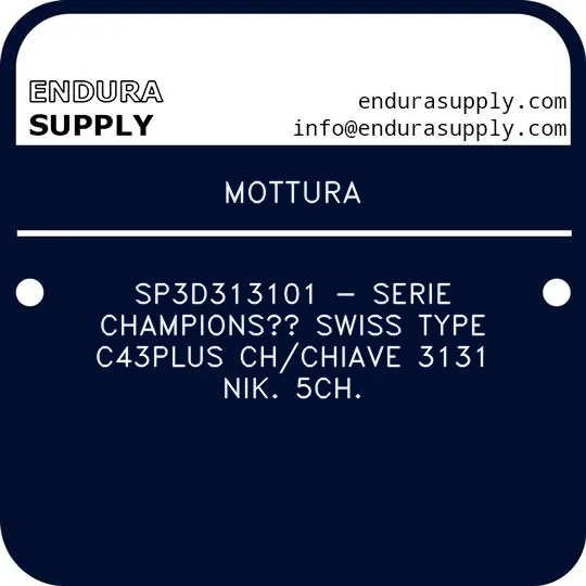 mottura-sp3d313101-serie-champions-swiss-type-c43plus-chchiave-3131-nik-5ch