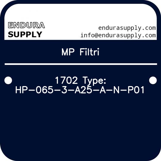 mp-filtri-1702-type-hp-065-3-a25-a-n-p01