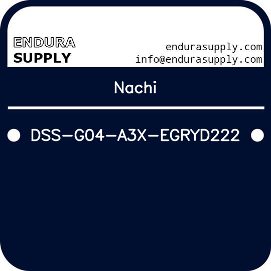 nachi-dss-g04-a3x-egryd222