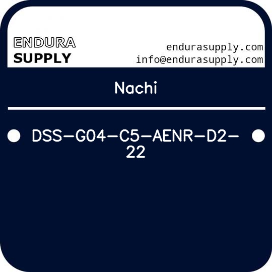 nachi-dss-g04-c5-aenr-d2-22