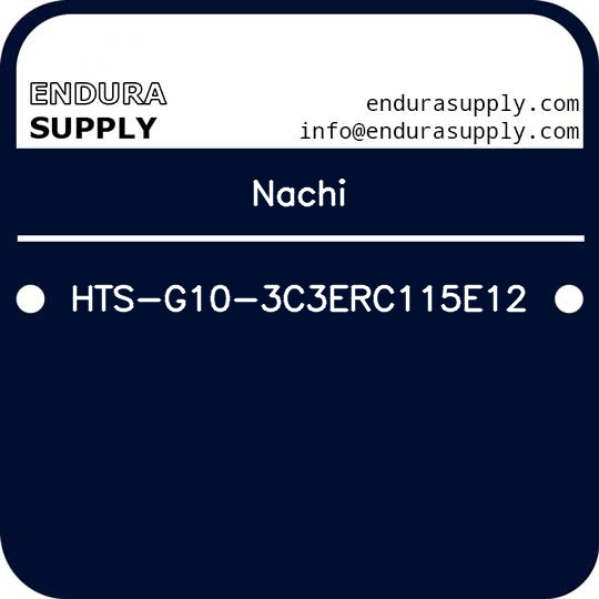 nachi-hts-g10-3c3erc115e12