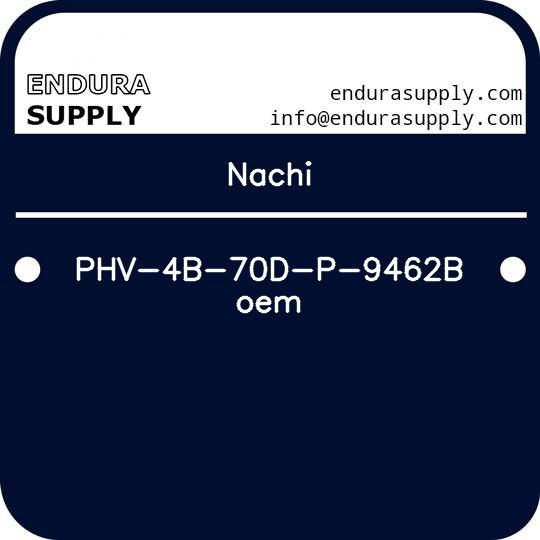 nachi-phv-4b-70d-p-9462b-oem