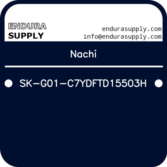 nachi-sk-g01-c7ydftd15503h