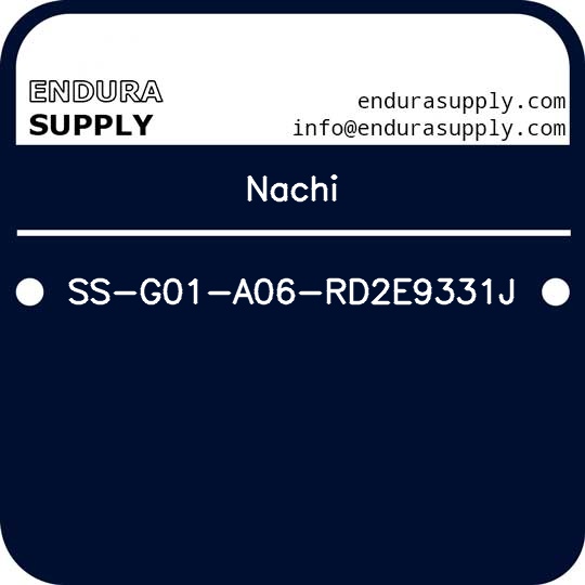 nachi-ss-g01-a06-rd2e9331j