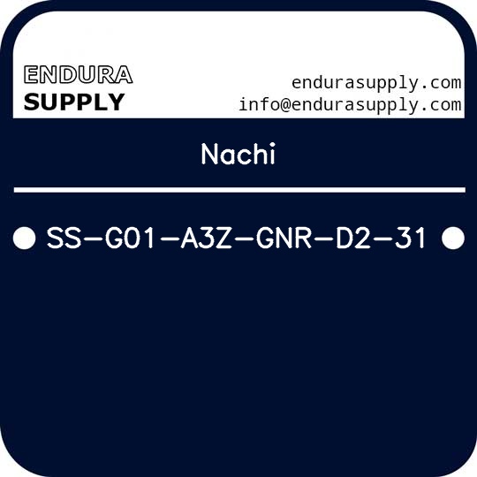 nachi-ss-g01-a3z-gnr-d2-31