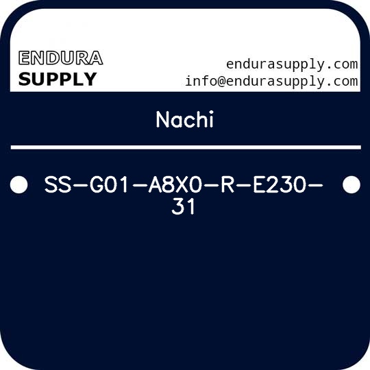 nachi-ss-g01-a8x0-r-e230-31