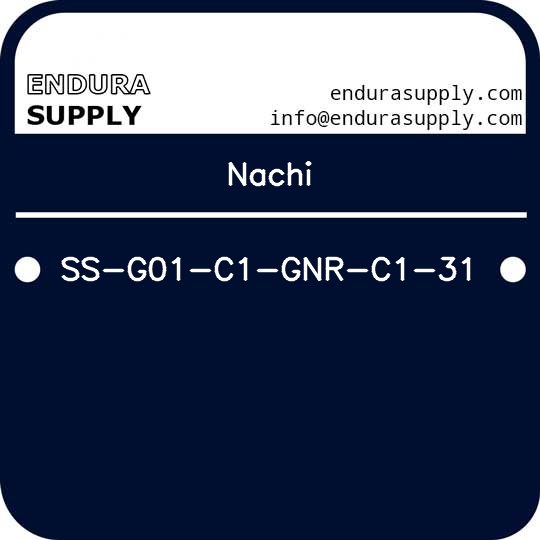 nachi-ss-g01-c1-gnr-c1-31