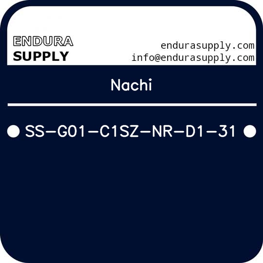 nachi-ss-g01-c1sz-nr-d1-31
