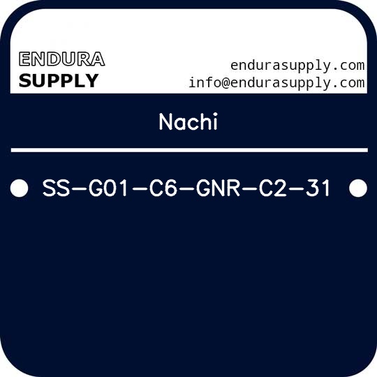 nachi-ss-g01-c6-gnr-c2-31