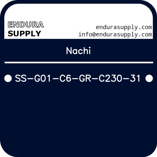 nachi-ss-g01-c6-gr-c230-31