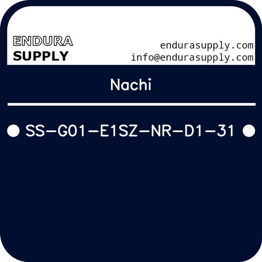 nachi-ss-g01-e1sz-nr-d1-31