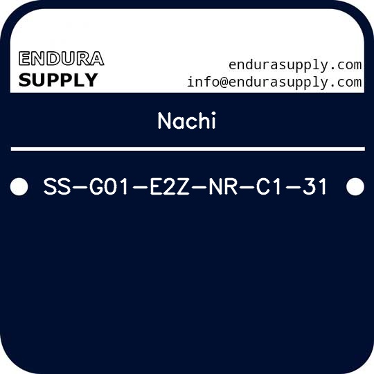 nachi-ss-g01-e2z-nr-c1-31