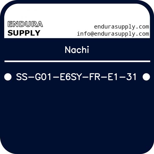 nachi-ss-g01-e6sy-fr-e1-31