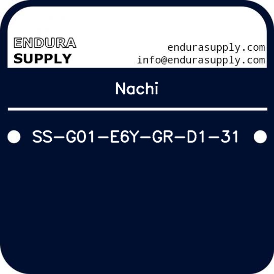 nachi-ss-g01-e6y-gr-d1-31