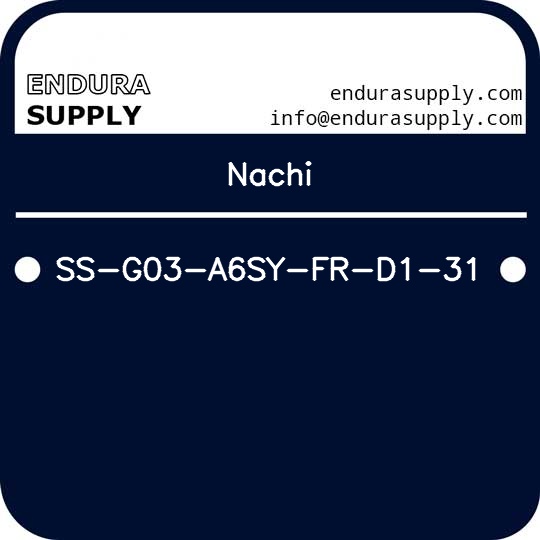 nachi-ss-g03-a6sy-fr-d1-31