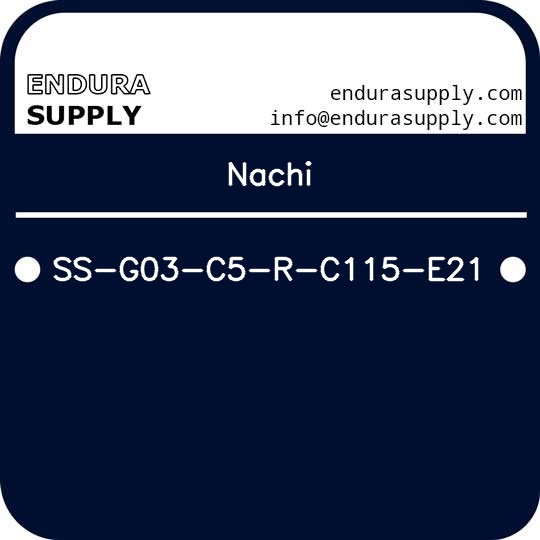 nachi-ss-g03-c5-r-c115-e21
