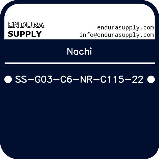 nachi-ss-g03-c6-nr-c115-22