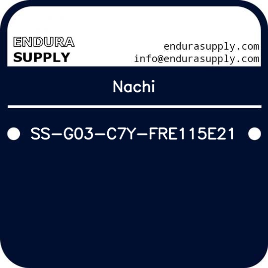 nachi-ss-g03-c7y-fre115e21