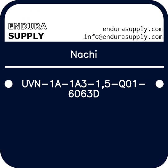 nachi-uvn-1a-1a3-15-q01-6063d