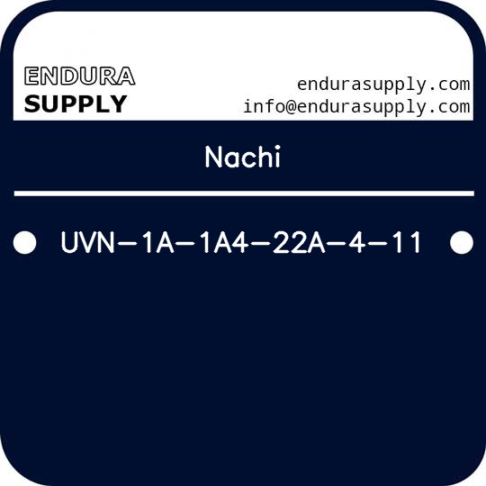 nachi-uvn-1a-1a4-22a-4-11