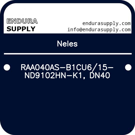 neles-raa040as-b1cu615-nd9102hn-k1-dn40