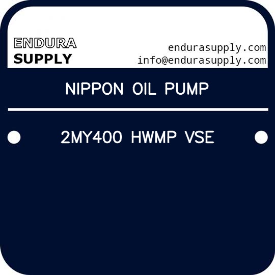 nippon-oil-pump-2my400-hwmp-vse