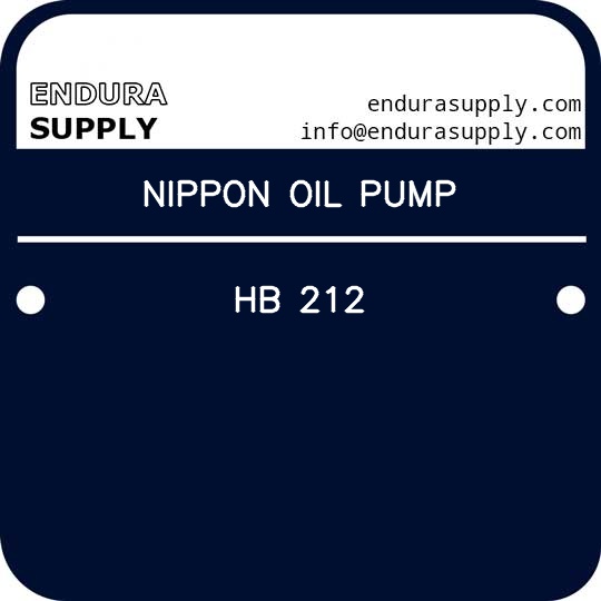nippon-oil-pump-hb-212