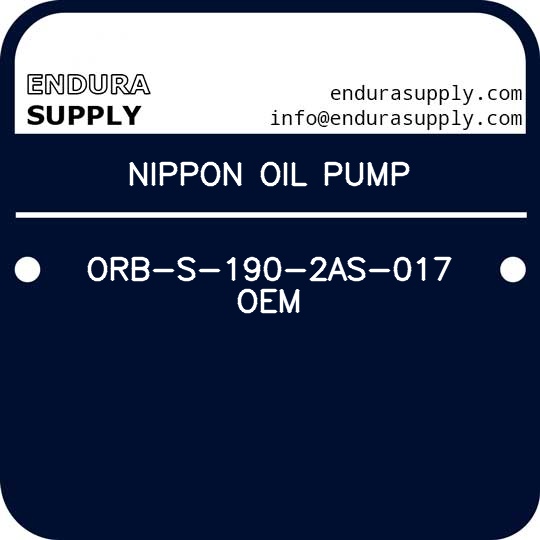 nippon-oil-pump-orb-s-190-2as-017-oem