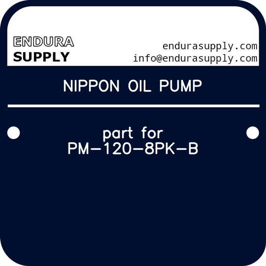 nippon-oil-pump-part-for-pm-120-8pk-b