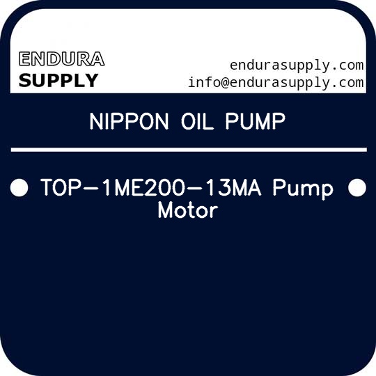 nippon-oil-pump-top-1me200-13ma-pump-motor