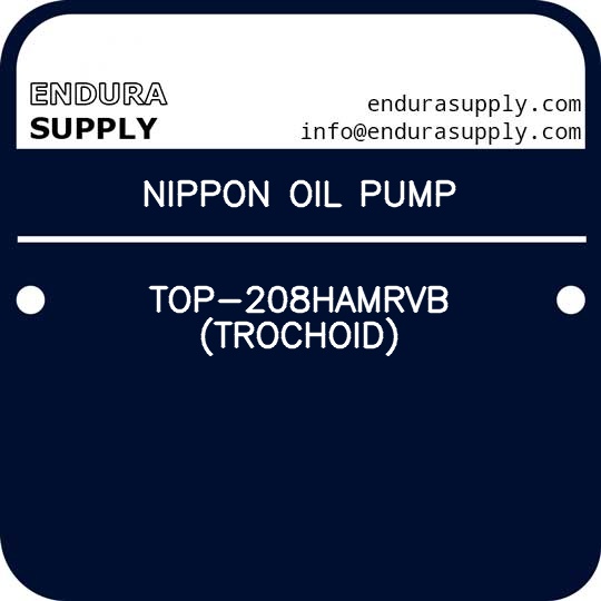 nippon-oil-pump-top-208hamrvb-trochoid