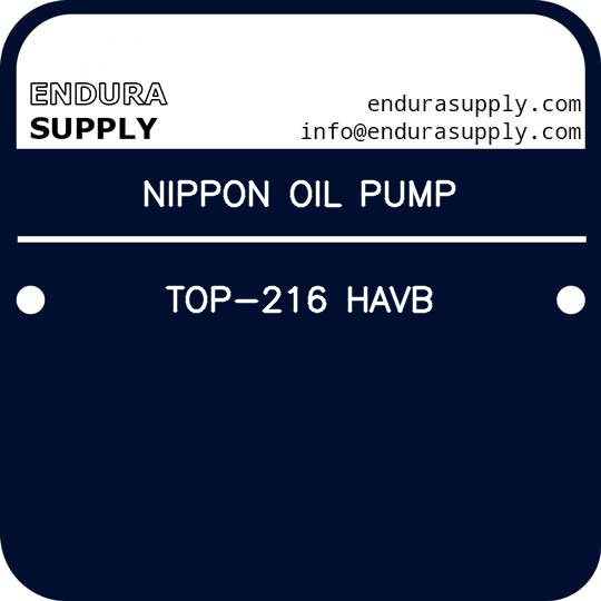 nippon-oil-pump-top-216-havb