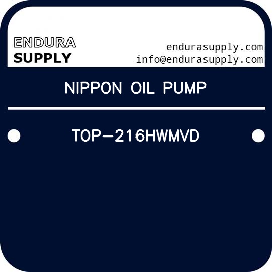 nippon-oil-pump-top-216hwmvd