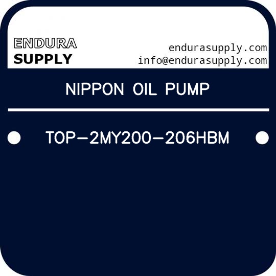 nippon-oil-pump-top-2my200-206hbm